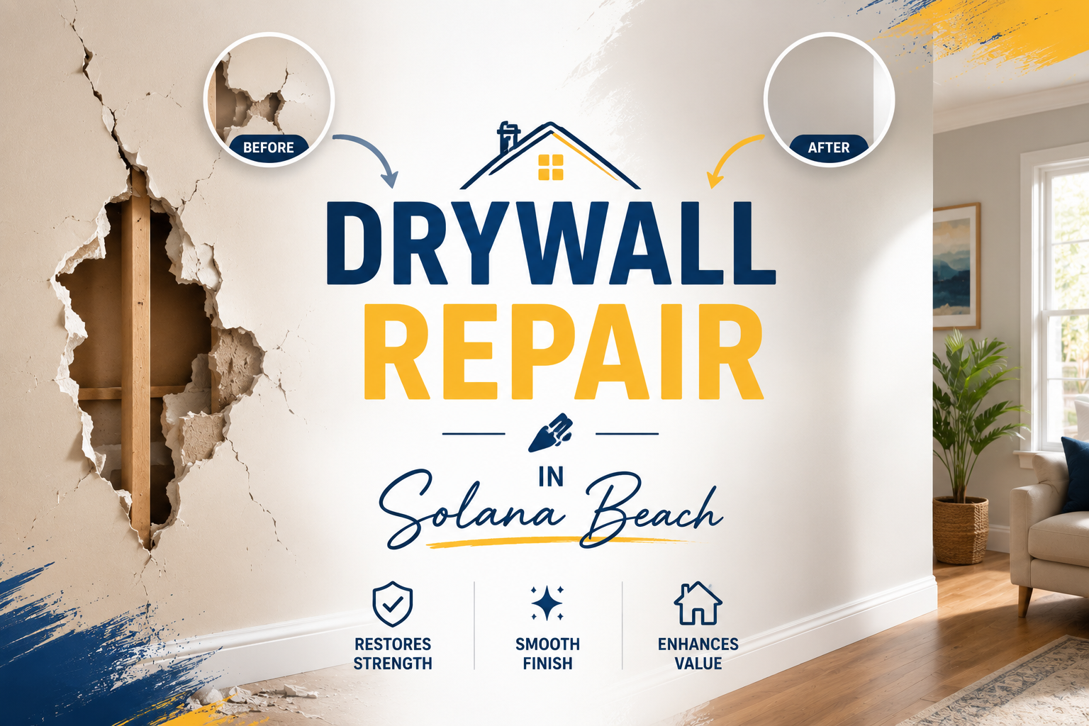 Drywall Repair  in Solana Beach