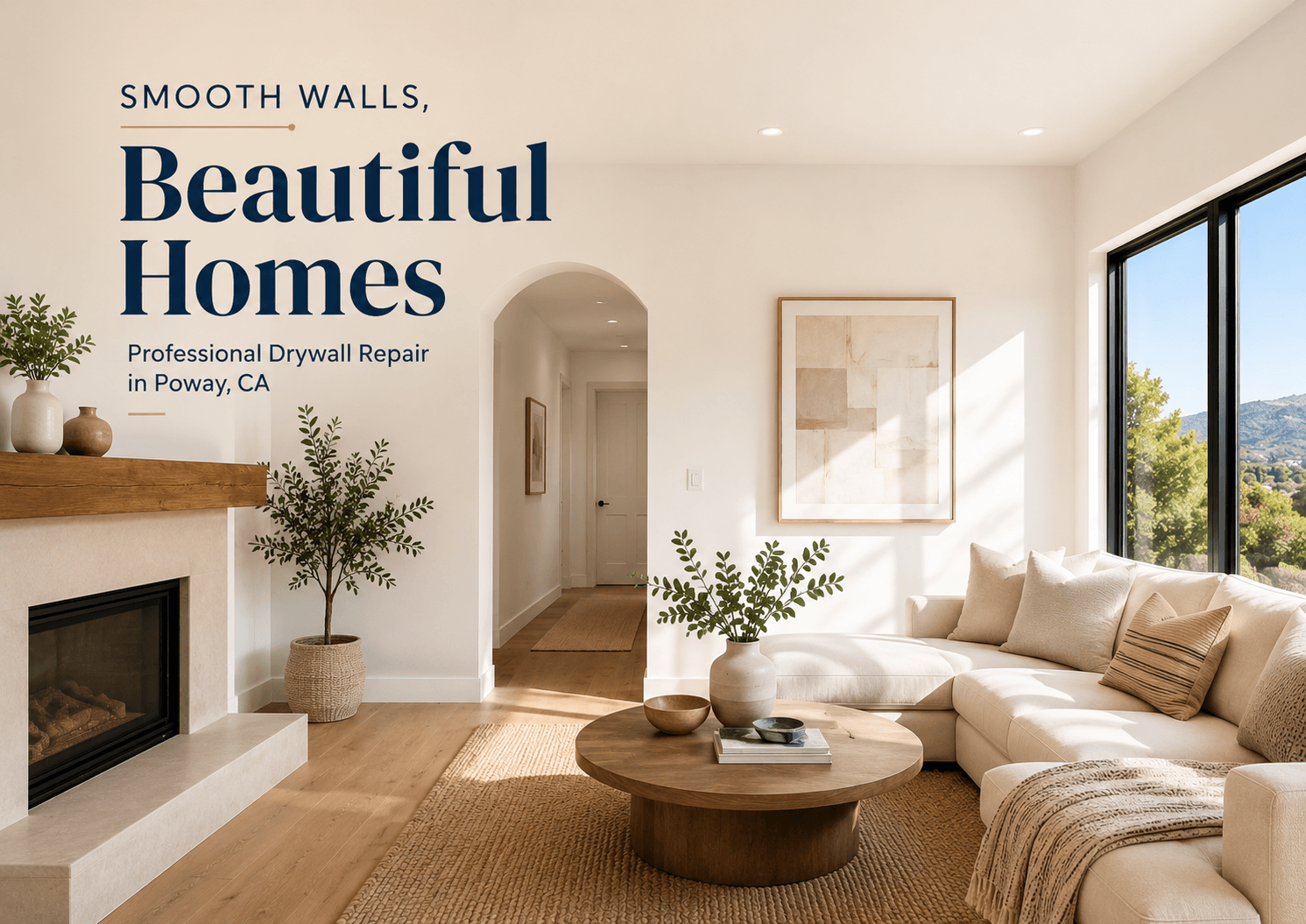 drywall repair in Poway, CA